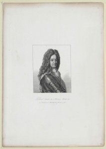 Camille de Hostun Tallart (tisk) od Artist Unknown