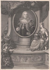 Carl Frederick Behaim von Schwarzbach a Kirchensittenbach od Artist Unknown