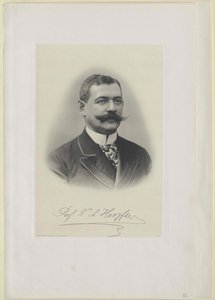 Charles August Herzfeld (tisk) od Artist Unknown
