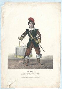 Charles Horace Badun Lecomte od Artist Unknown