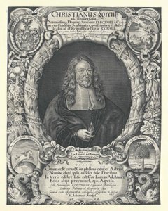 Christian Lorenz Adlershelm (tisk) od Artist Unknown