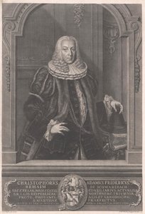 Christoph Adam Frederick Behaim von Schwarzbach od Artist Unknown