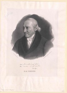 Christoph August Tiedge (tisk) od Artist Unknown