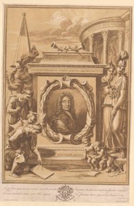 Christopher Wren (tisk) od Artist Unknown