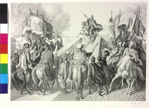 Korunovace Ferdinanda I. Rakouského na uherského krále v Bratislavě v 28. září 1830 od Artist Unknown