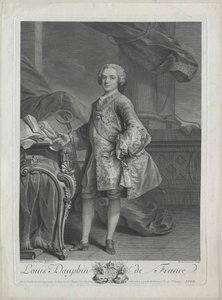 Francouzský dauphin Ludwig od Artist Unknown