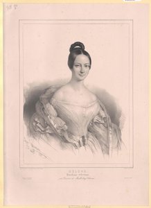 Meklenbursko-Schwerinská vévodkyně Helena od Artist Unknown