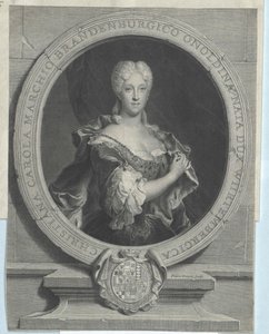 Vévodkyně württemberská Christian Charlotte od Artist Unknown