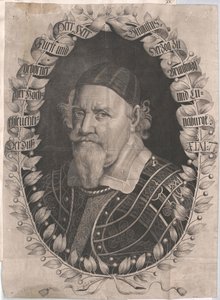 Vévoda brunšvicko-wolfenbuettelský August mladší (tisk) od Artist Unknown
