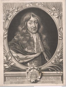 Vévoda brunšvicko-wolfenbuettský Ferdinand Albert II (tisk) od Artist Unknown