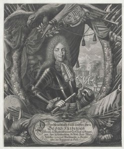 Vévoda württemberský Georg Frederick od Artist Unknown