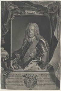 Württemberský vévoda Karl Rudolf od Artist Unknown