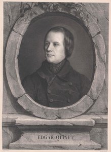 Edgar Quinet (tisk) od Artist Unknown