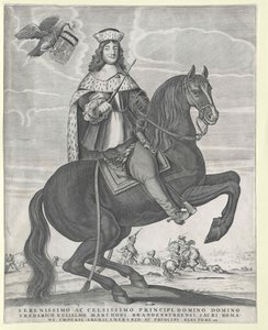 Braniborský kurfiřt (1620-1688) Fridrich Vilém od Artist Unknown