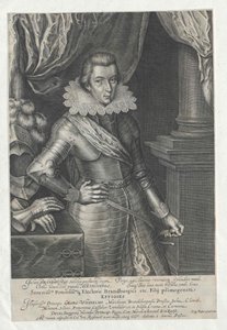 Braniborský kurfiřt Georg Wilhelm od Artist Unknown