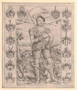 Saský kurfiřt Johann Fridrich I. od Artist Unknown