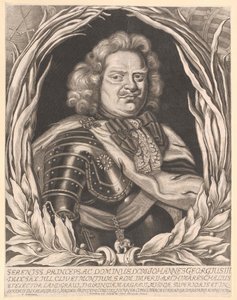 Saský kurfiřt Johann George III. od Artist Unknown