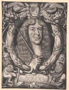 Saský kurfiřt Jan Jiří II. od Artist Unknown