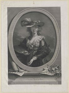 Elisabeth Vigee-Lebrun od Artist Unknown