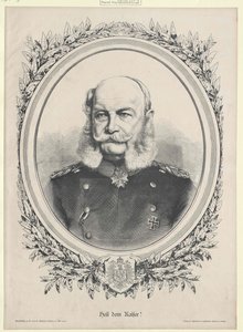 Císař Vilém I. od Artist Unknown