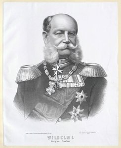 Císař Vilém I. od Artist Unknown
