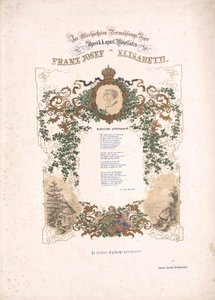 Rakouský císař František Josef I. od Artist Unknown