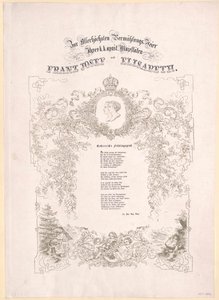 Rakouský císař František Josef I. od Artist Unknown