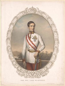 Rakouský císař František Josef I. od Artist Unknown