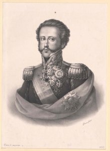 Brazilský císař Petr I. od Artist Unknown