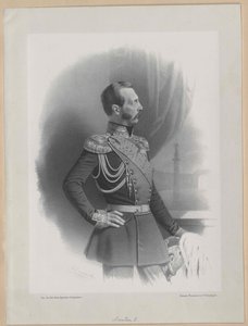 Ruský císař Alexandr II. od Artist Unknown