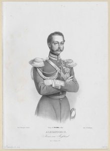 Ruský císař Alexandr II. od Artist Unknown