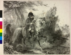 Francouzský císař Napoleon I. Bonaparte od Artist Unknown