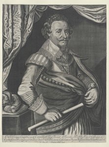 Ernst Casimir hrabě von Nassau-Dietz od Artist Unknown