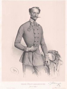 Felix hrabě Jablonovský od Artist Unknown
