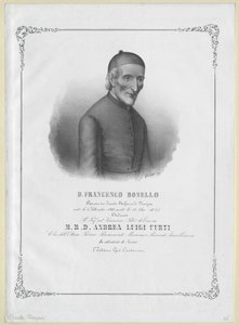 Francesco Bosello (tisk) od Artist Unknown