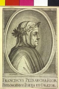 Francesco Petrarcha (tisk) od Artist Unknown