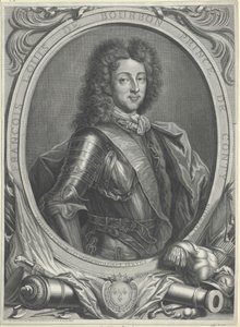 Franz Ludwig princ Conty od Artist Unknown
