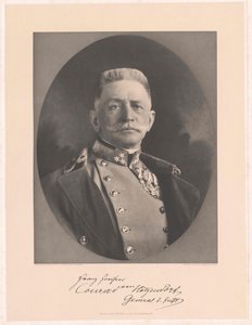 Franz hrabě Conrad von Hoetzendorf (tisk) od Artist Unknown