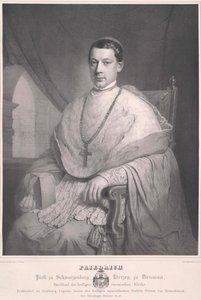 Frederick hrabě Schwarzenberg-Krumau od Artist Unknown