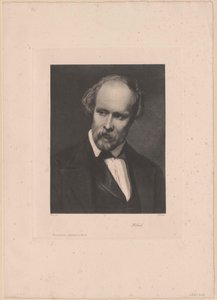 Friedrich Hebbel (tisk) od Artist Unknown