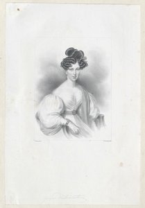 Gabriele hraběnka Wratislaw von Mitrowitz od Artist Unknown