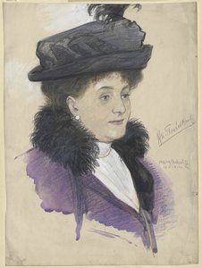 Gabriele princezna Lobkowitz od Artist Unknown