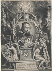 Gaspar vévoda ze San Lucar de Barameda hrabě Duca Olivarez z Guzman od Artist Unknown