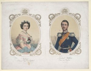 Německý císař a pruský král Fridrich III. od Artist Unknown