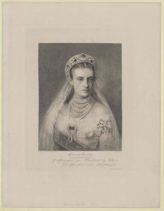 Ruská velkokněžna Anastázie Michajlovna od Artist Unknown