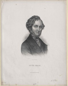 Hector Berlioz (tisk) od Artist Unknown