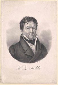 Heinrich Zschokke (tisk) od Artist Unknown