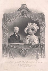 Císař Svaté říše římské František II. od Artist Unknown