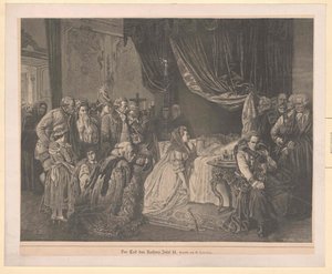 Císař Svaté říše římské Josef II. od Artist Unknown
