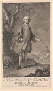 Císař Svaté říše římské Josef II. od Artist Unknown